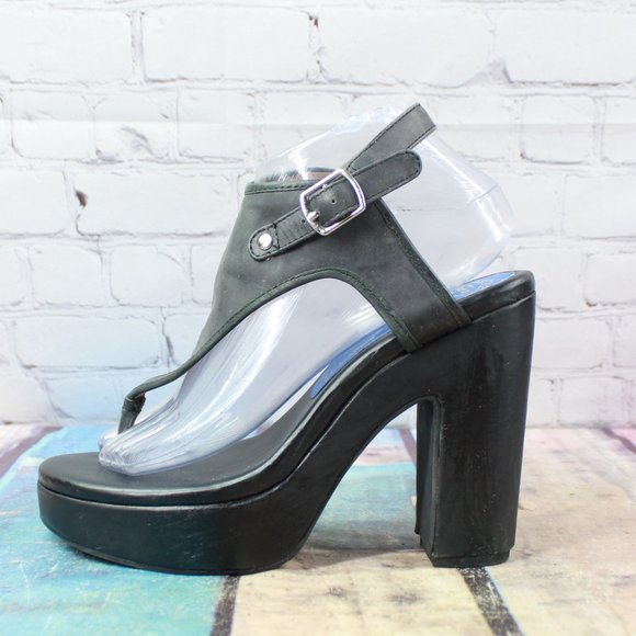 Jeffrey Campbell Shoes - JEFFREY CAMPBELL T Thong High Heel Sandals 8.5 B